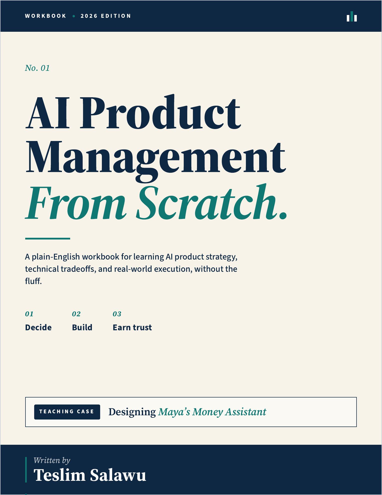 Cover — AI Product Management From Scratch